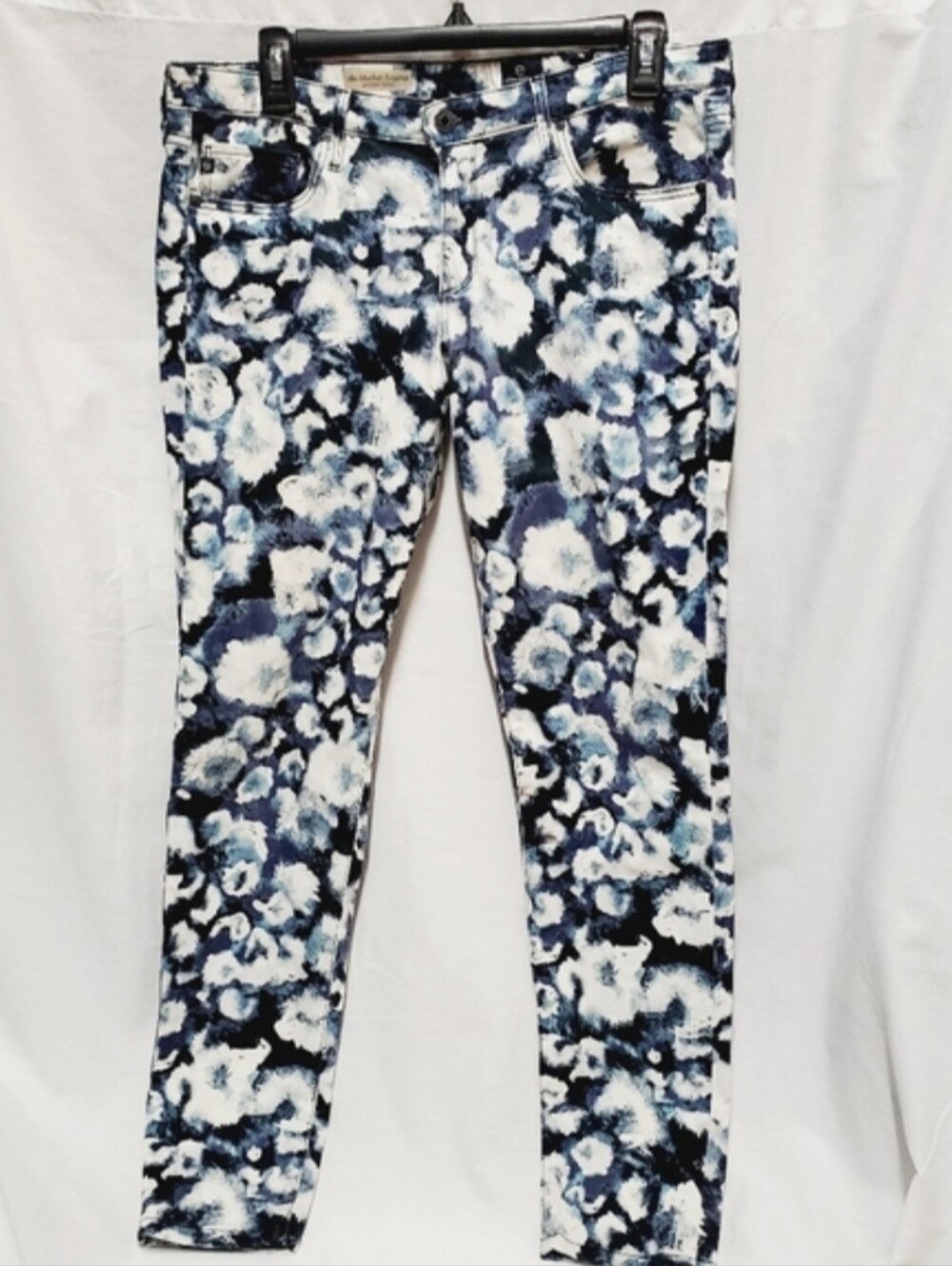 AG Adriano Goldschmied legging skinny jeans Cool Pattern!